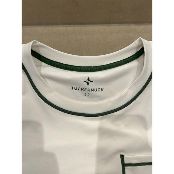 Tuckernuck TNUCK Sport White Robin Athletic Dress Large Short Sleeve Tennis Prep - Picture 3 of 8